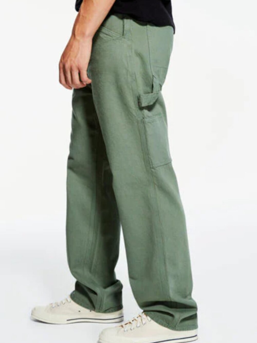 Aeropostale Relaxed Carpenter Olive Green Men's Jeans 32/30 Utility Workwear Y2K